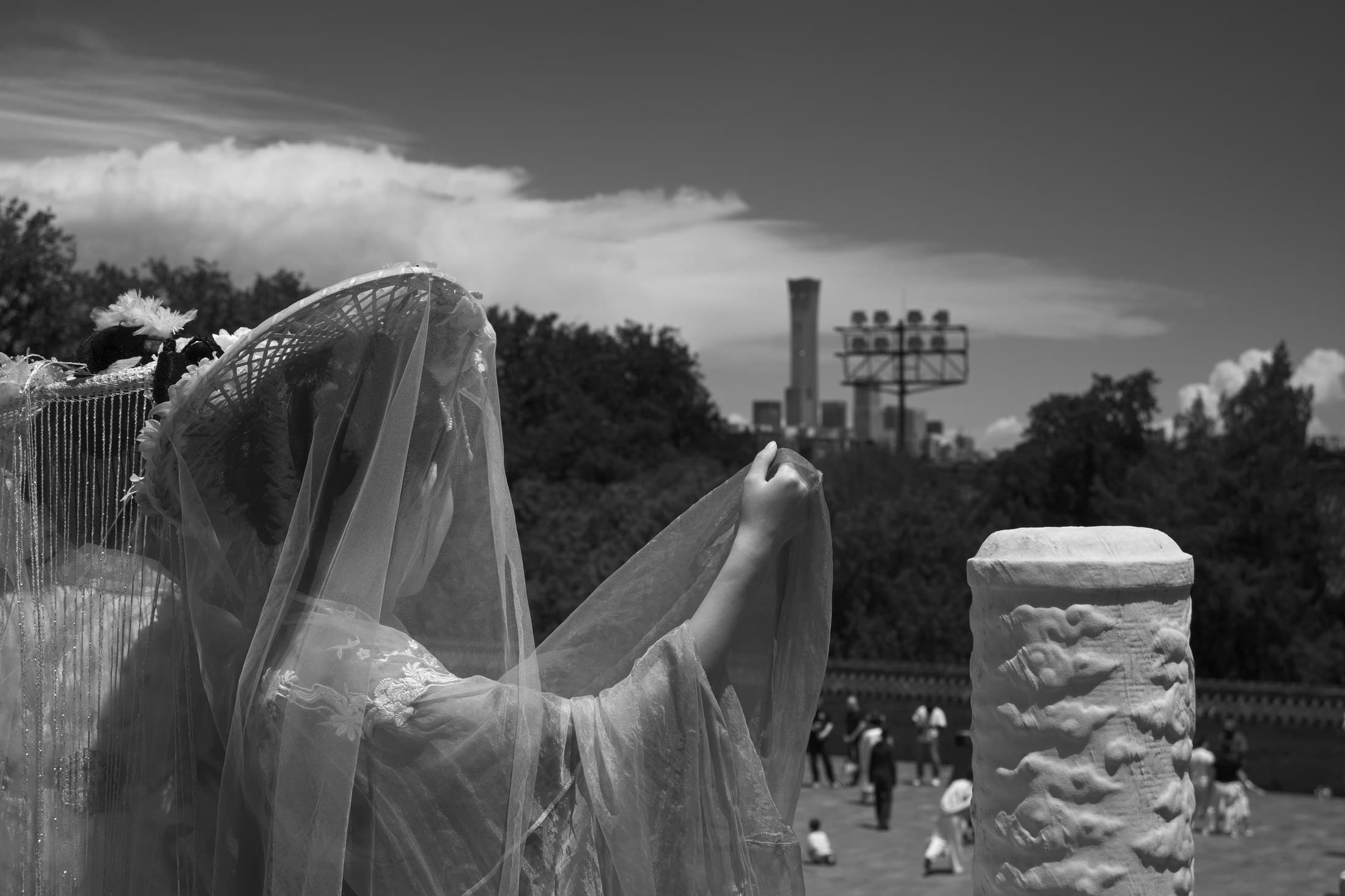Beijing 10, 2026 — Fotografia digitale, bianco e nero
