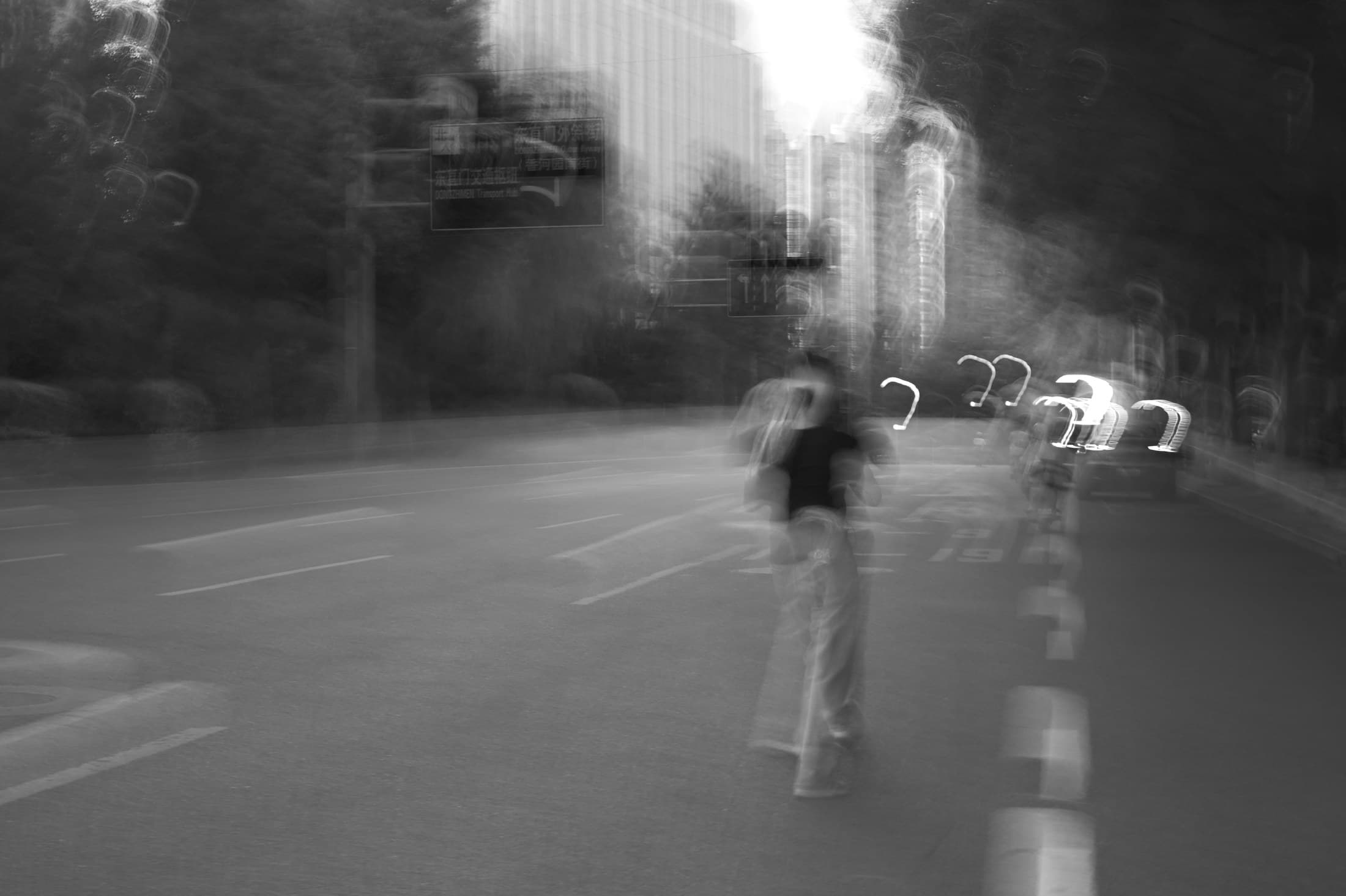 Beijing 14, 2026 — Fotografia digitale, bianco e nero