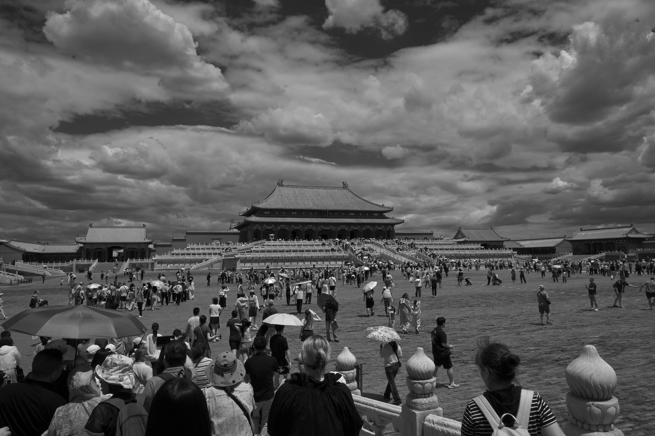 Beijing 20, 2026 — Fotografia digitale, bianco e nero