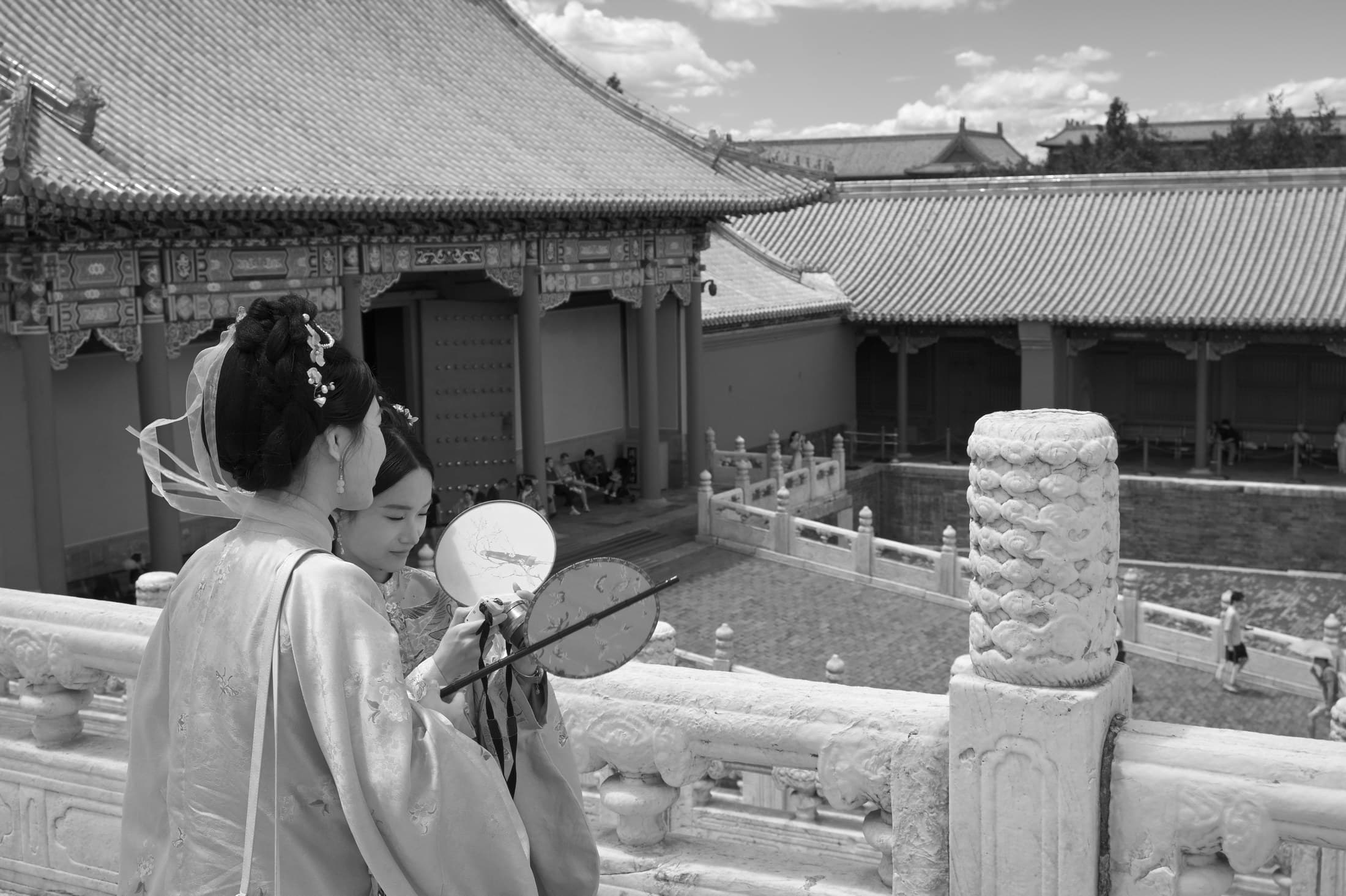 Beijing 22, 2026 — Fotografia digitale, bianco e nero