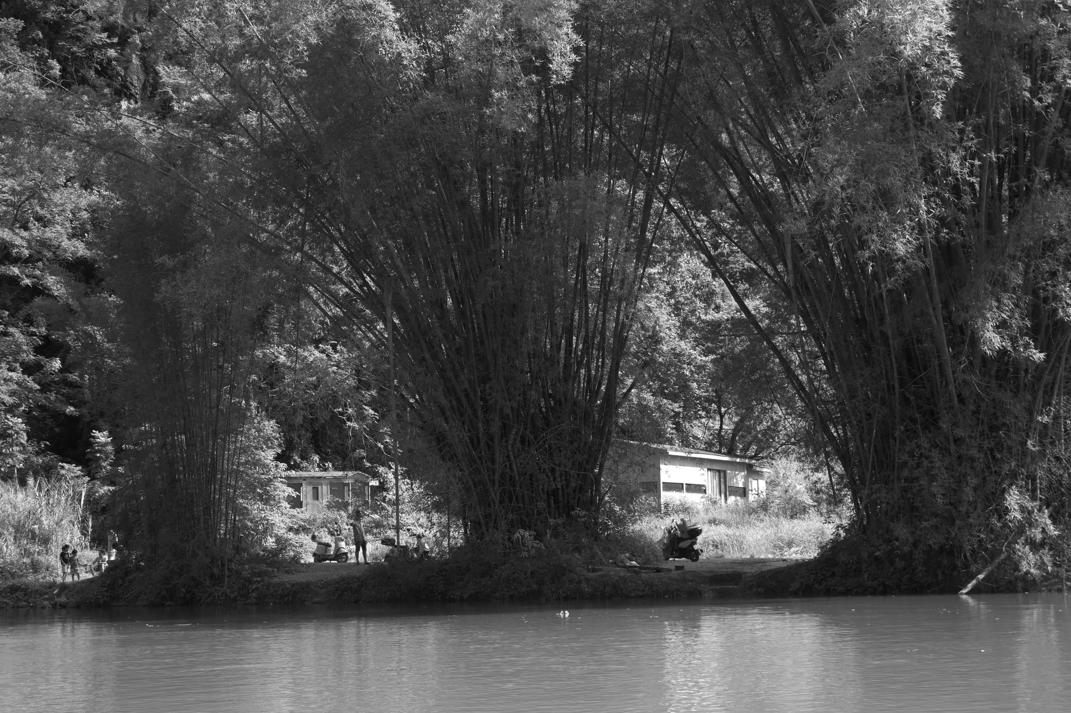 Guilin 10, 2026 — Fotografia digitale, bianco e nero