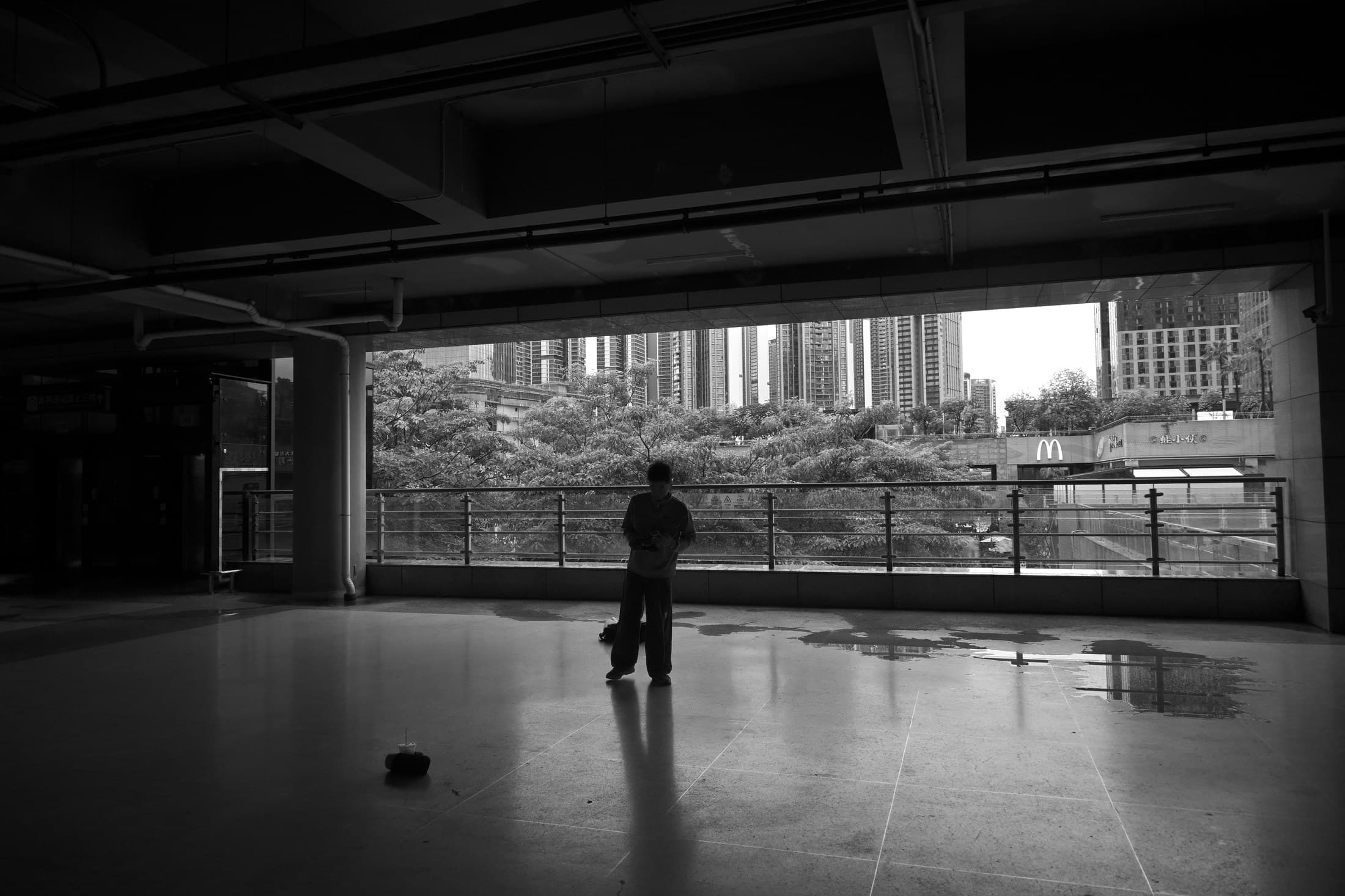 Shenzhen 01, 2026 — Fotografia digitale, bianco e nero